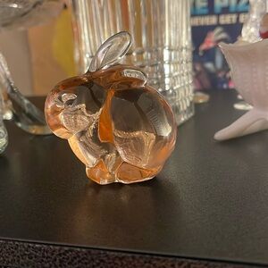 Vintage Fenton pink bunny